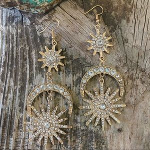 🌙🌞FP Celestial Statement Earrings 🌞🌙